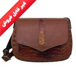 کیف دوشی زنانه مدل درپروانه چرم طبیعی